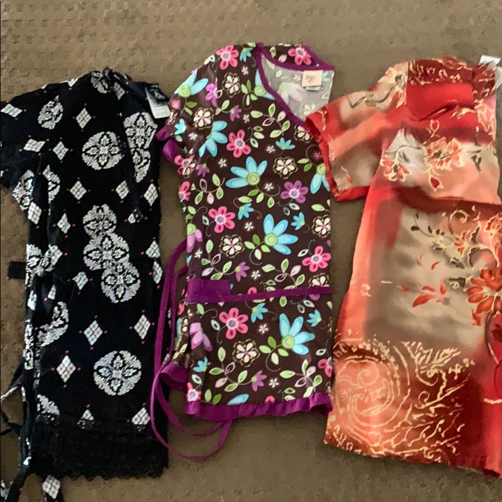 Scrub tops